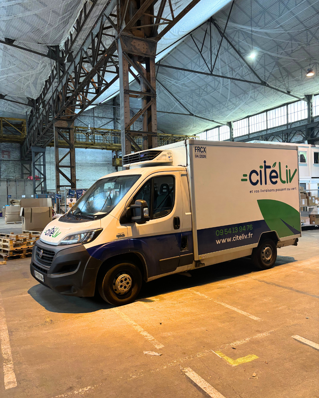 Camion à température dirigée